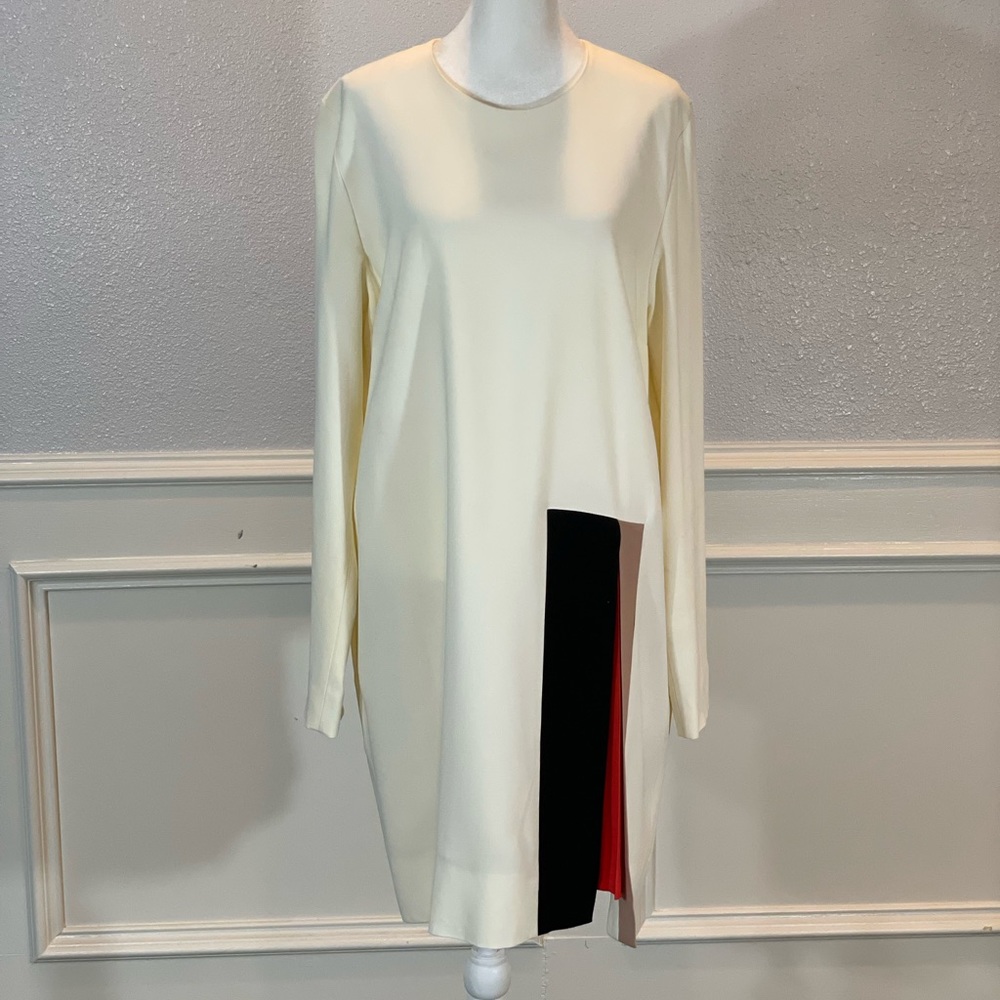 MSGM Milano cocktail dress with pleat detail